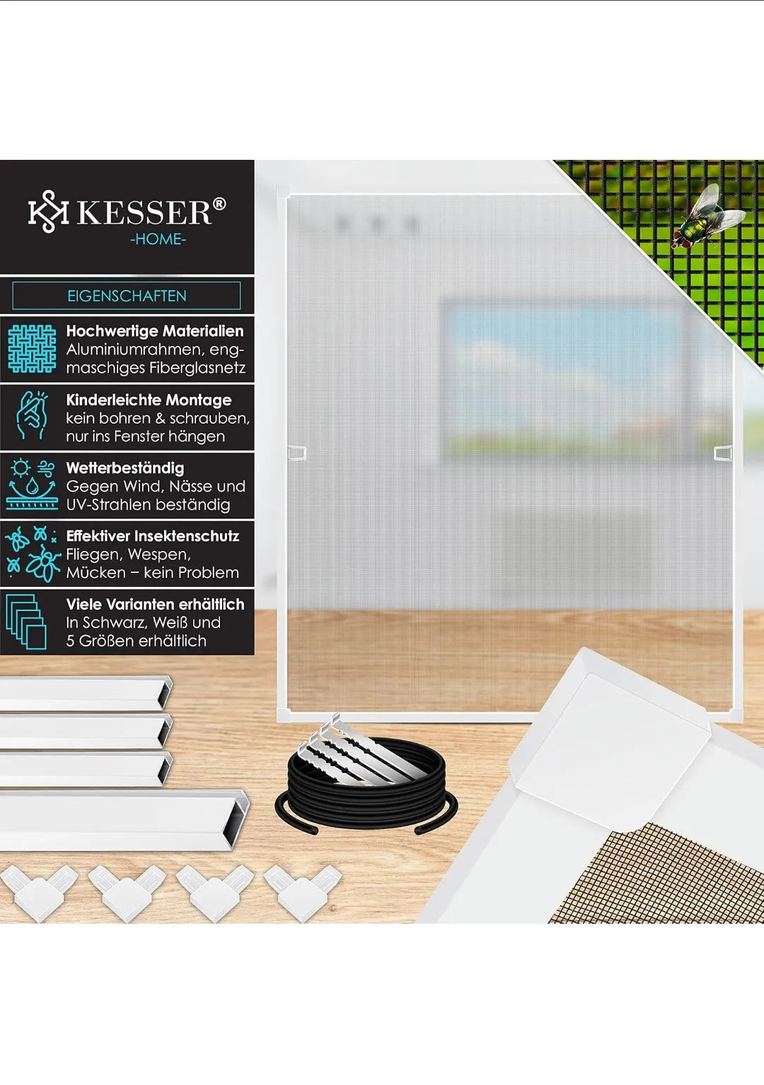 Mosquitera para ventana KESSER