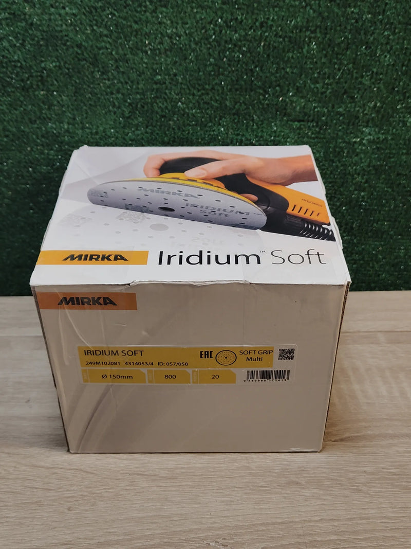 Discos lijadores Ø 150 mm P800 Mirka Iridium Soft