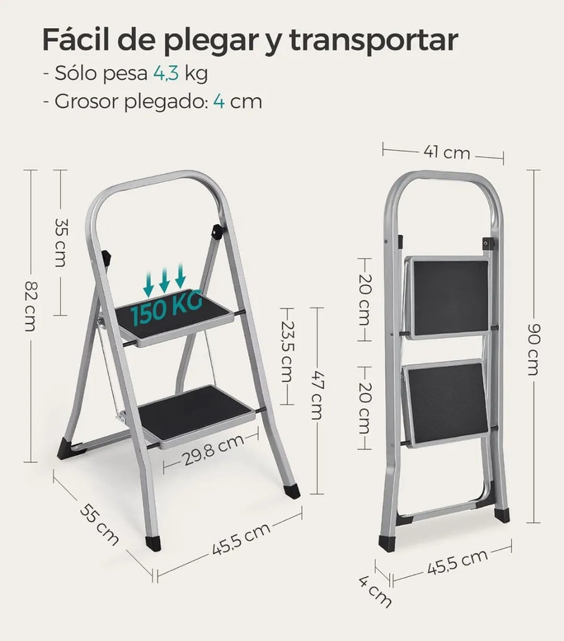 Escalera de Tijera 2 peldaños