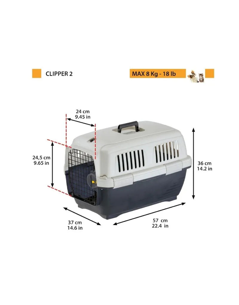 Transportin Gato Clipper 2, IATA, Transportín Perr
