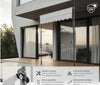 Toldo plegable para balcón