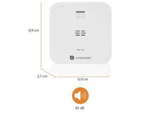 Detector de CO Conectado 85 dB Smartwares