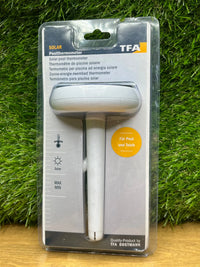 Termómetro digital para piscina con energía solar TFA