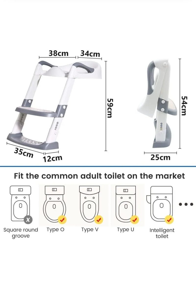 Adaptador WC Niños con Escalera