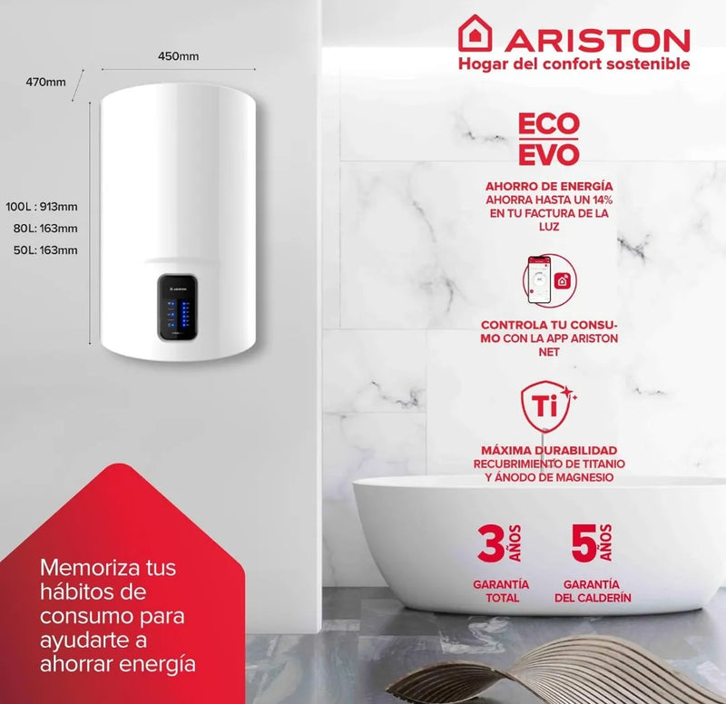 Termo eléctrico 80 L - Ariston