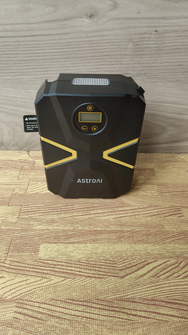 Inflador Ruedas Coche Digital 12V, Compresor Aire Portátil 150 PSI