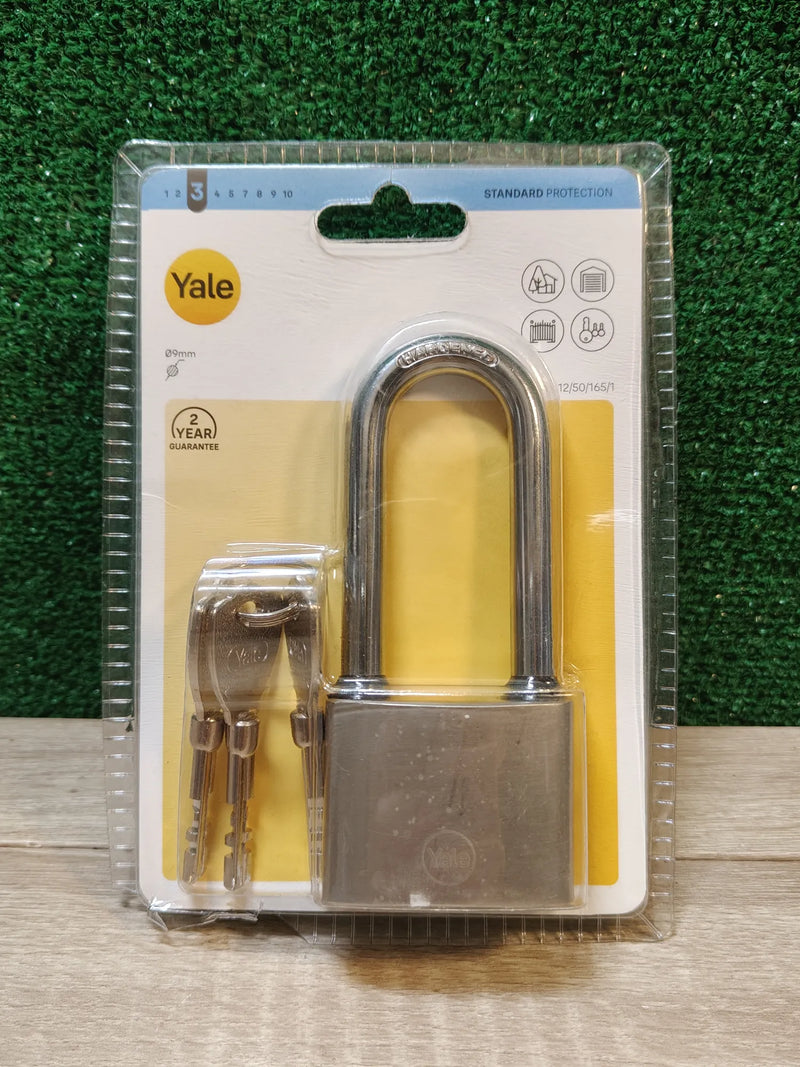 Candado hierro 50 mm 3 llaves Yale