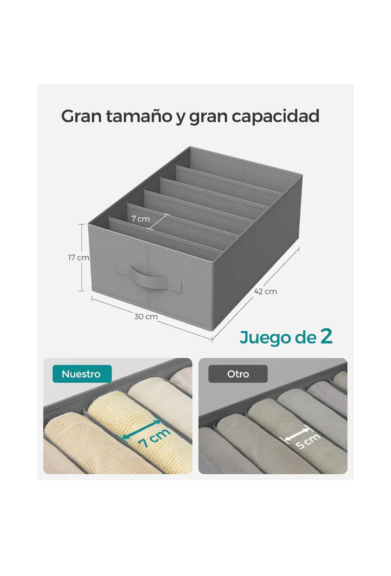 Juego de 2 Organizadores SONGMICS