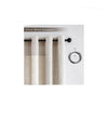 Cortinas Visillos Beige para Salón Cortinas Dormitorio 2 Piezas