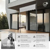 Toldo plegable para balcón para exterior