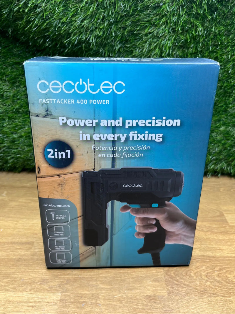 Grapadora eléctrica FastTacker 400 Power Cecotec