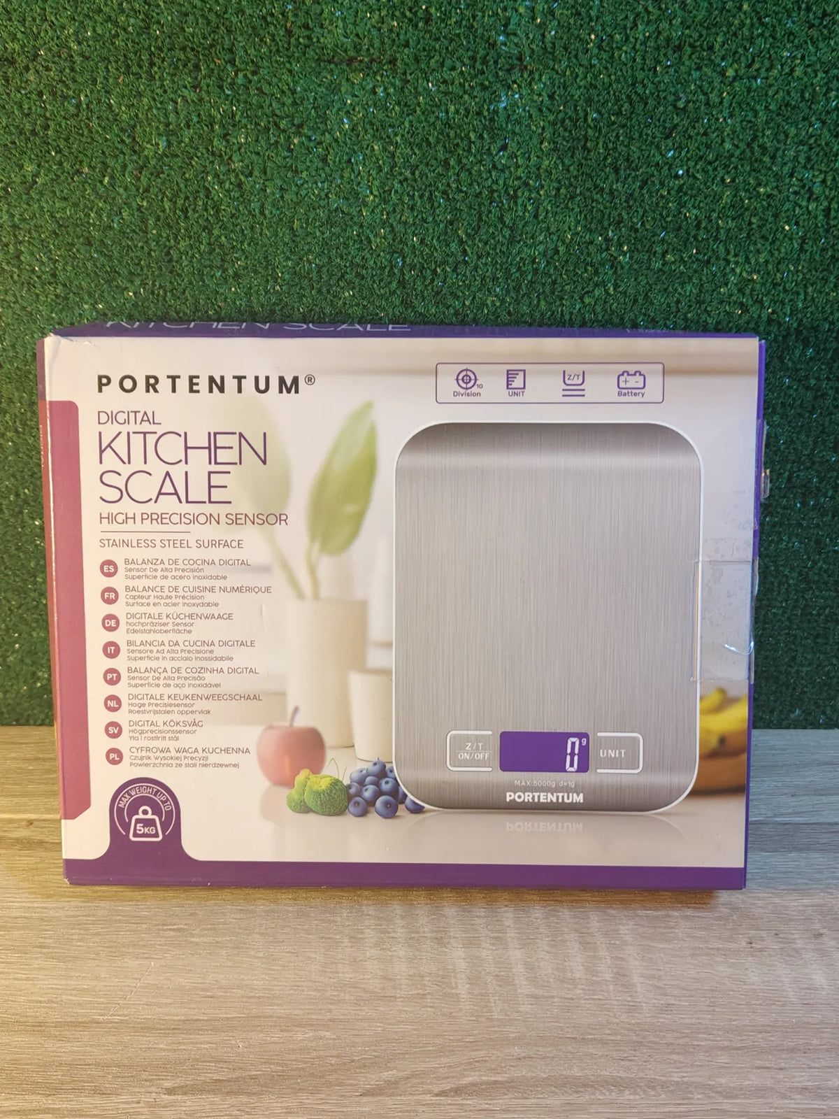 Peso de Cocina con Pantalla LCD PORTENTUM