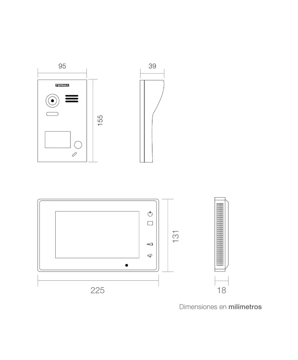 KIT Videoportero FERMAX