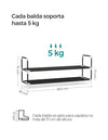 Zapatero de 2 Niveles Fino SONGMICS