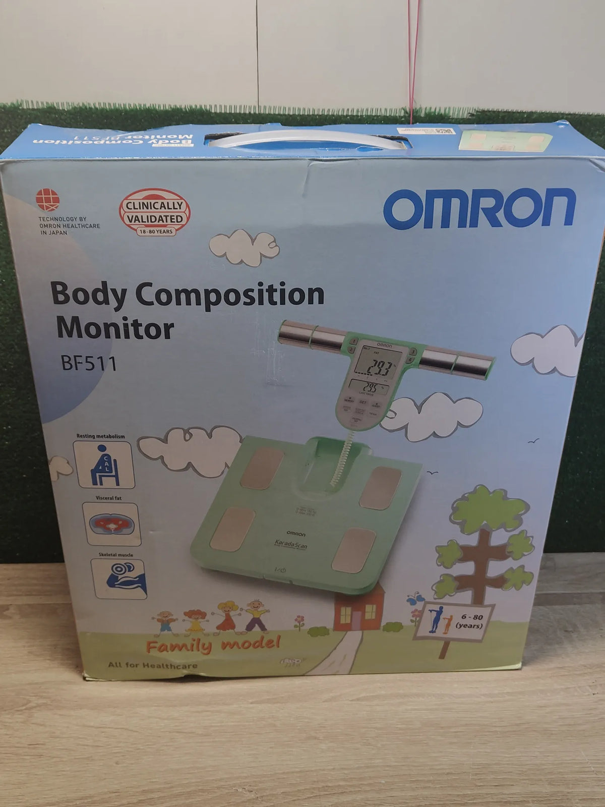 Monitor de composición corporal OMRON