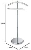 Colgador de ropa de plata acero - Je cherche