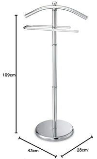 Colgador de ropa de plata acero - Je cherche