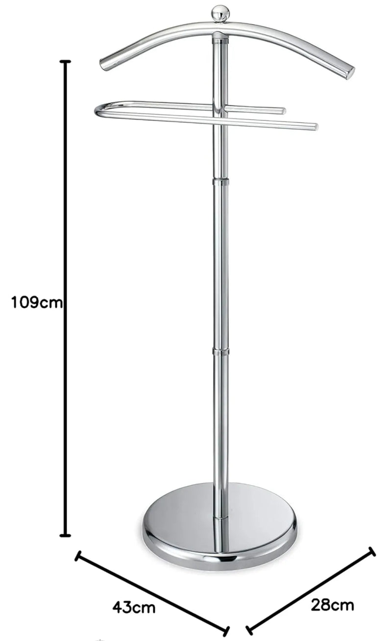 Colgador de ropa de plata acero - Je cherche