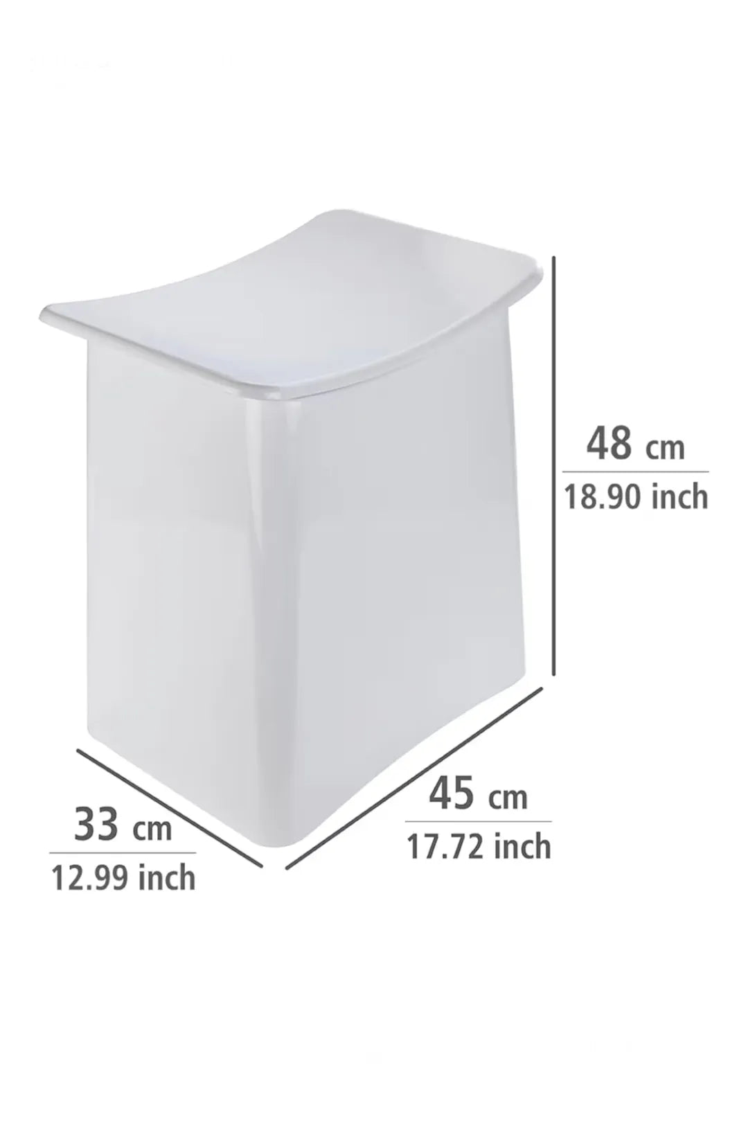 Taburete y Contenedor para ropa - WENKO