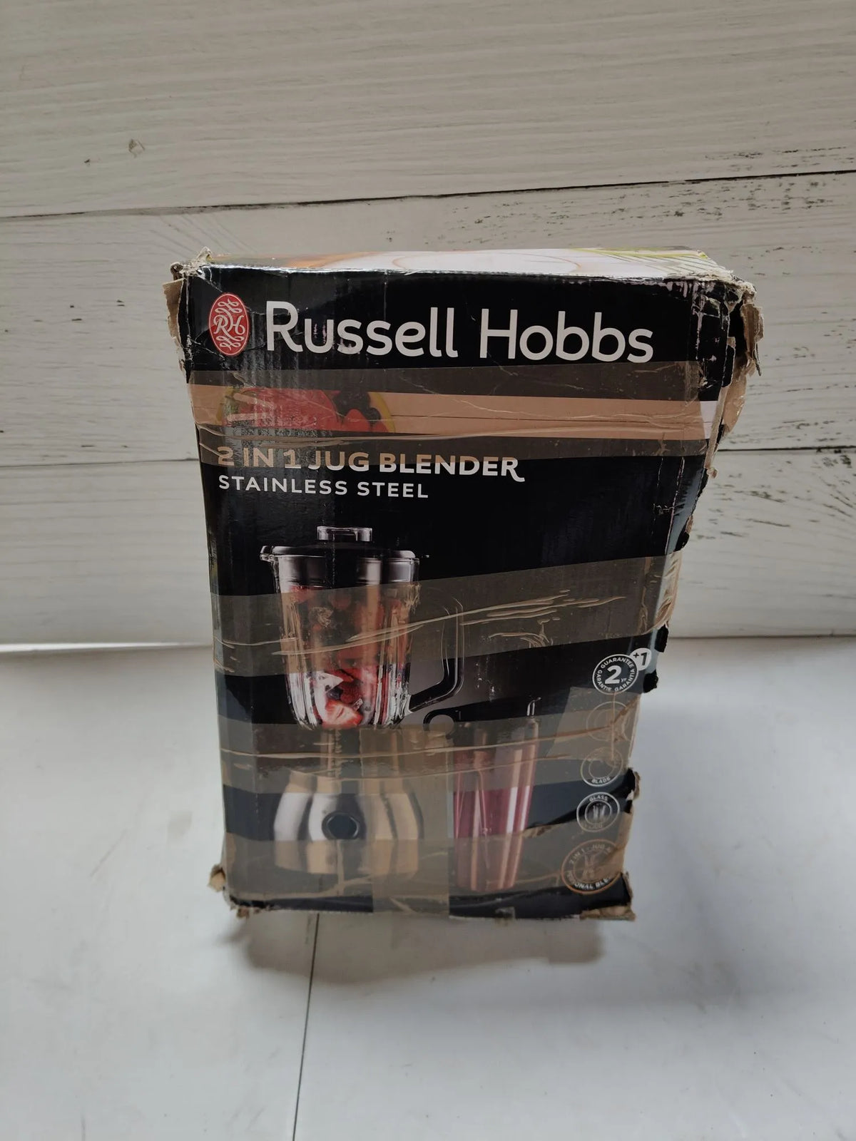 Batidora de Vaso 2 en 1 - Russell Hobbs