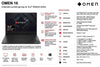 Ordenador Portátil Gaming de 16" HP OMEN