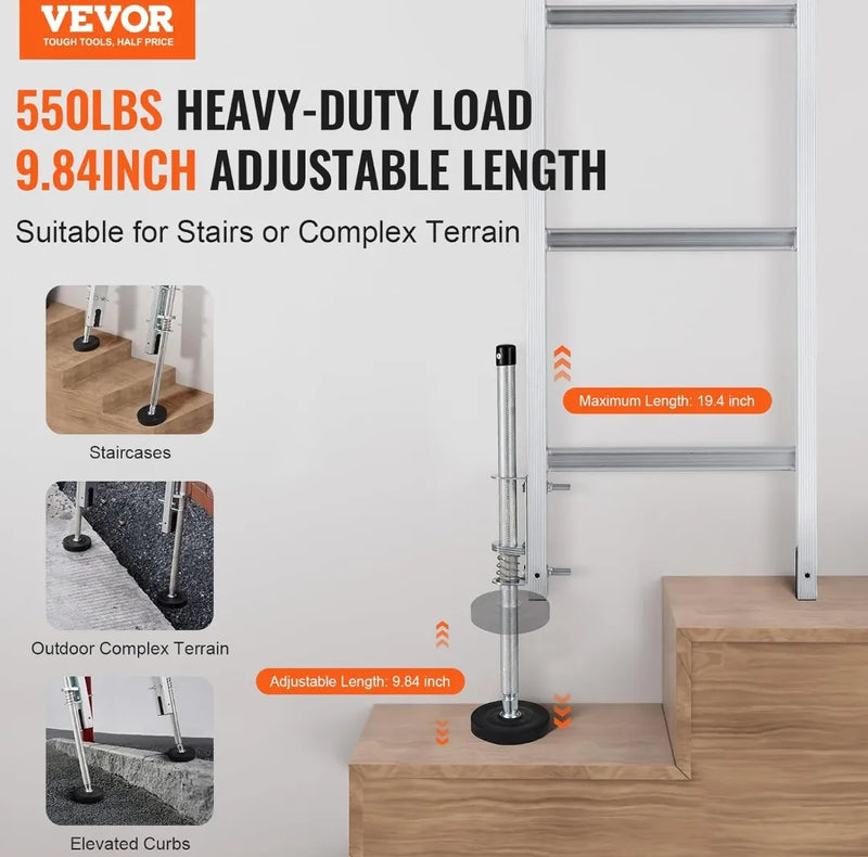Nivelador de escalera de extensión - Vevor