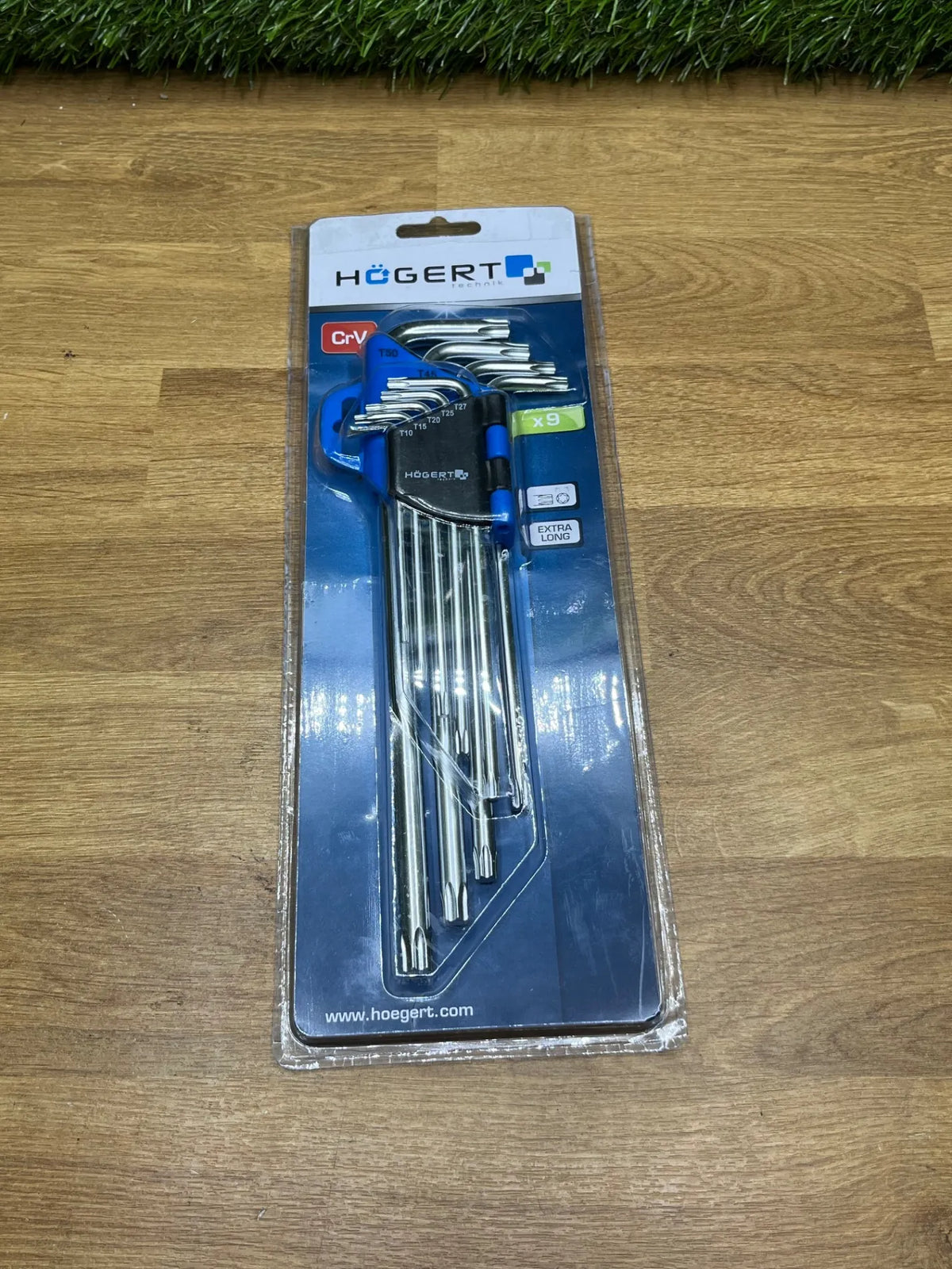 Juego de 9 piezas T10 a T50 Högert Technik