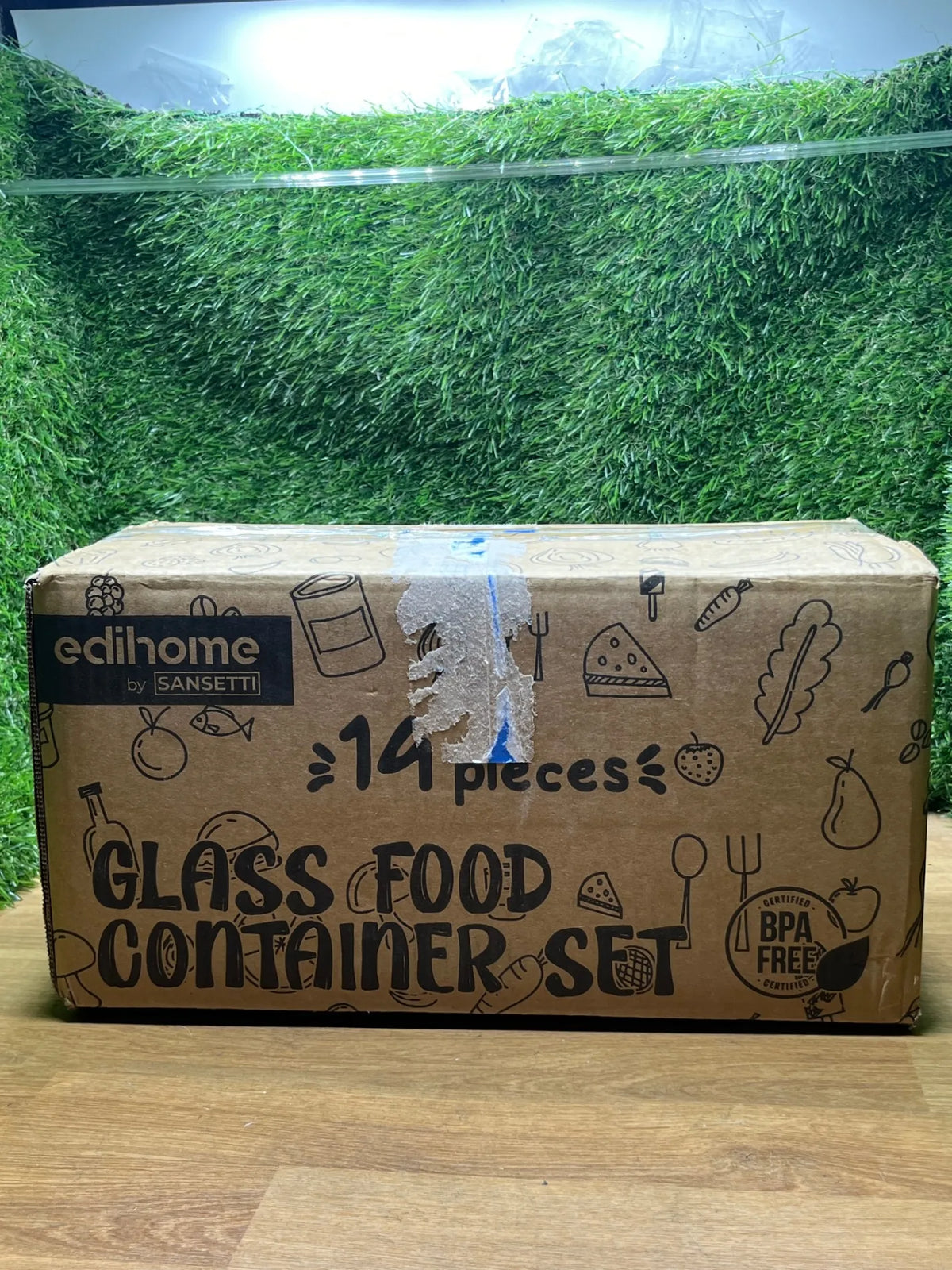 Recipientes de Cristal para alimentos Edihome