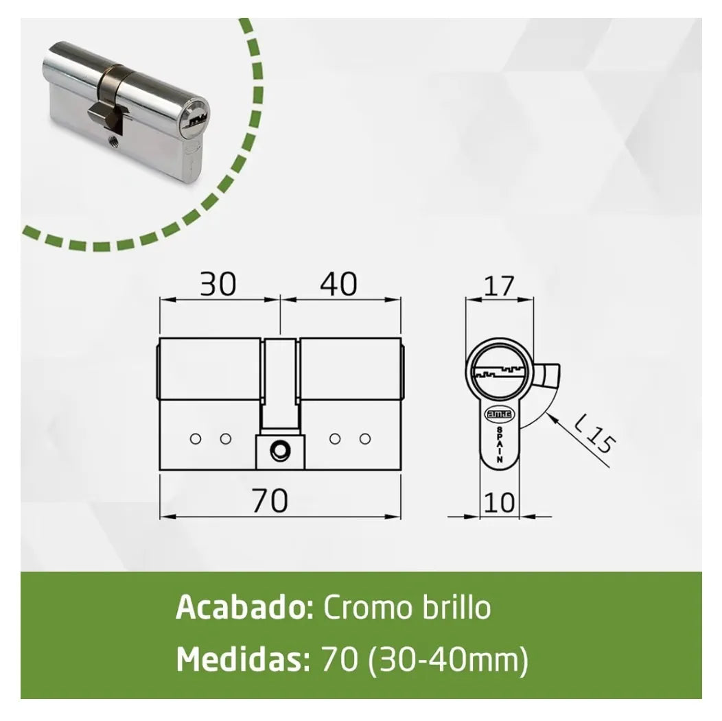 Cilindro de seguridad Amig