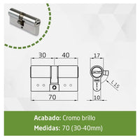 Cilindro de seguridad Amig