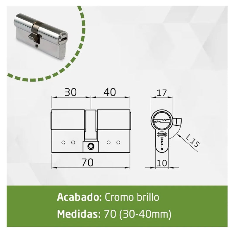 Cilindro de seguridad Amig