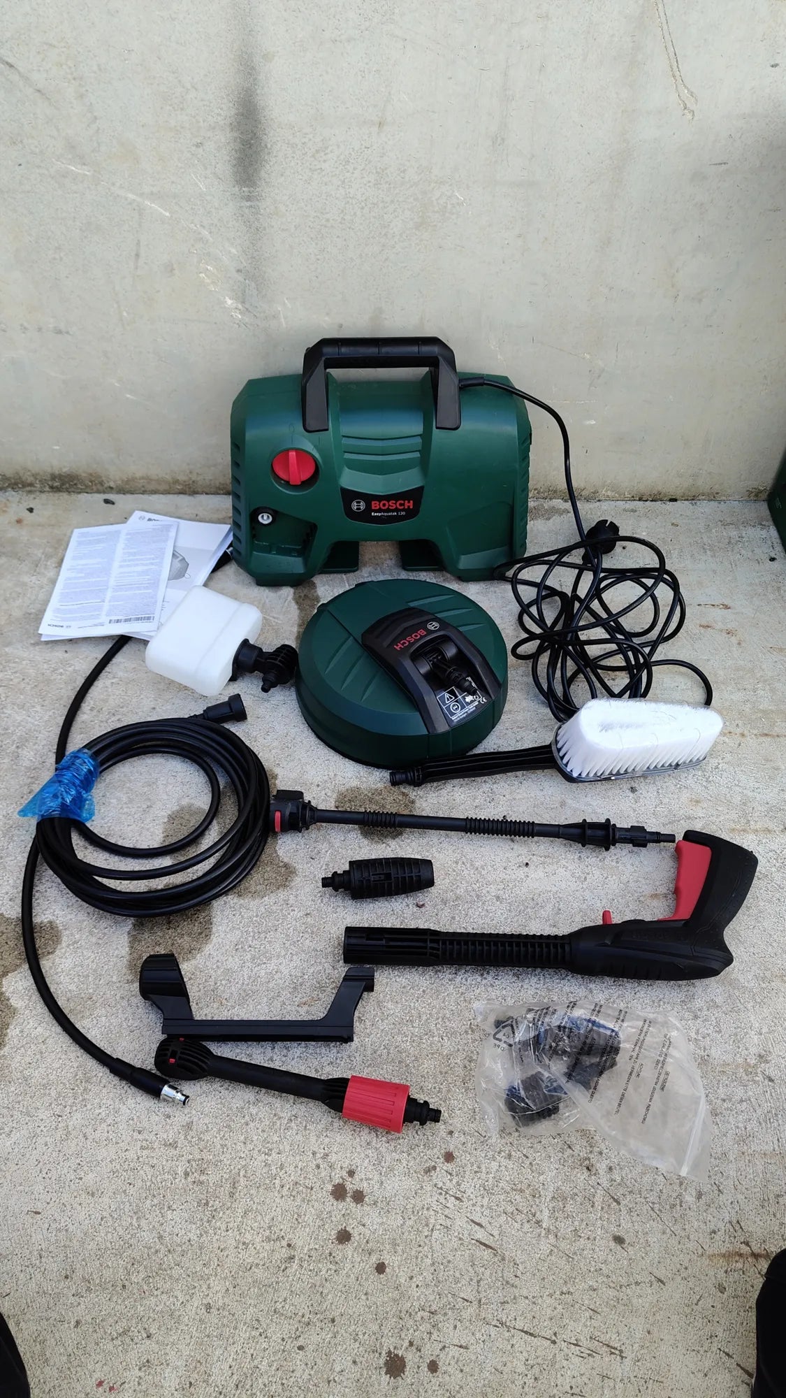 hidrolimpiadora de alta presión EasyAquatak 120