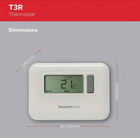 Termostato inalámbrico Honeywell T3R