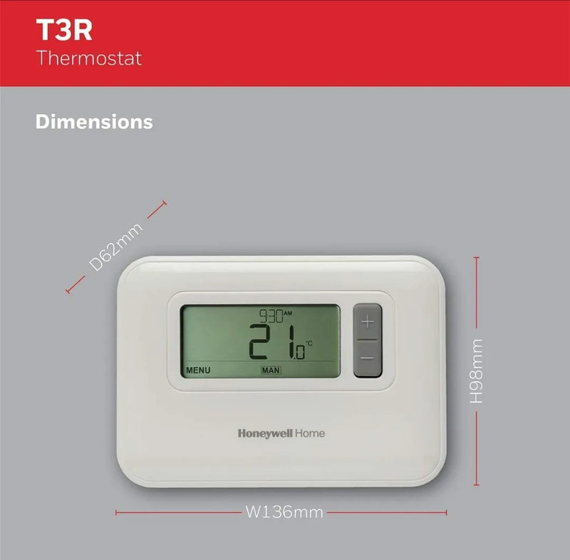 Termostato inalámbrico Honeywell T3R