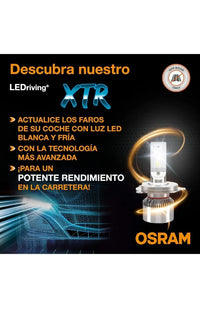 OSRAM LEDriving XTR, H7 lámparas de faro, H7 LED