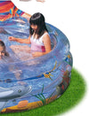 Piscina hinchable infantil transparente