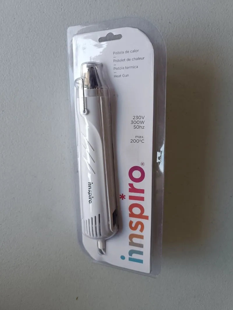 Pistola de calor 230V. 300W, Blanco