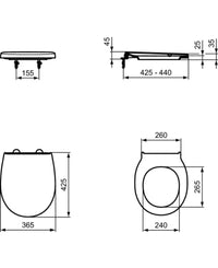 Tapa de váter - Ideal Standard