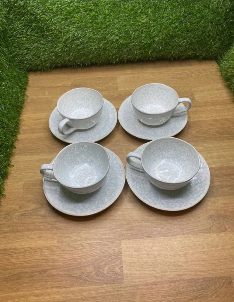 Juego de Tazas para Té con Plato