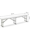 Banco plegable 180cm - KG KITGARDEN
