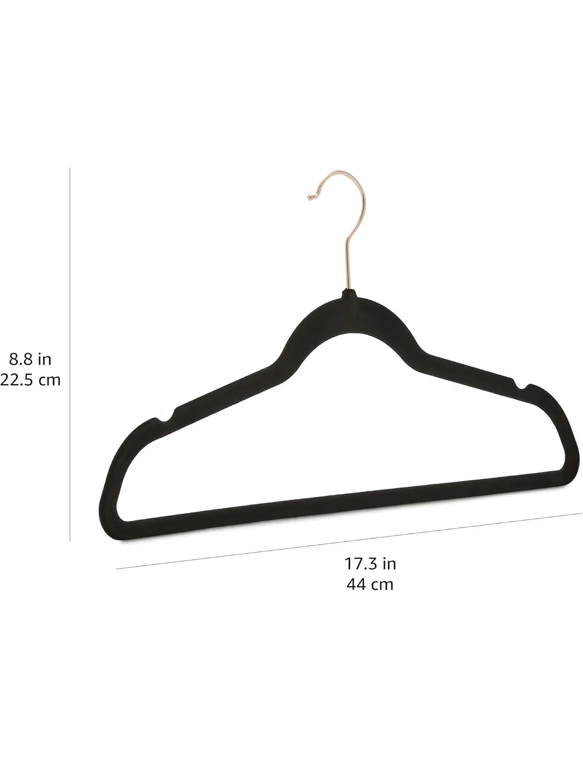 25 Perchas de terciopelo para trajes