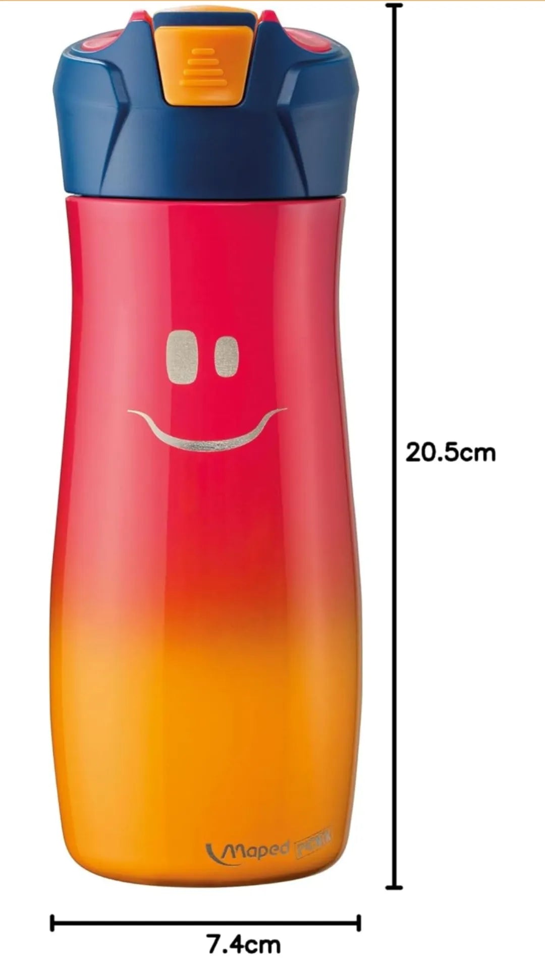 Botella de agua de acero inoxidable - Maped