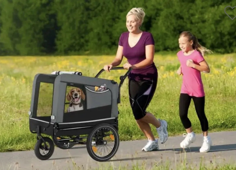 Remolque para perros