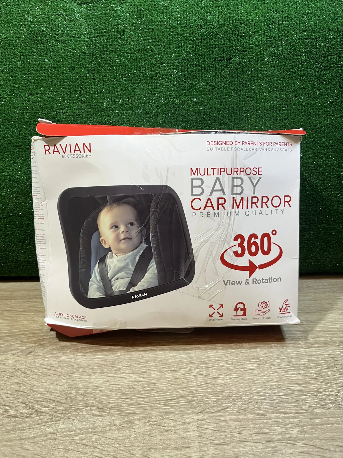 Espejo de coche para bebé RAVIAN
