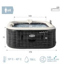 Spa hinchable 4 personas - Intex