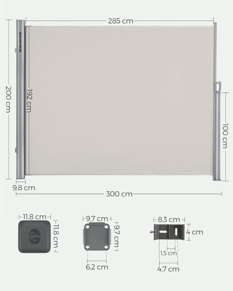 Toldo lateral - SONGMICS