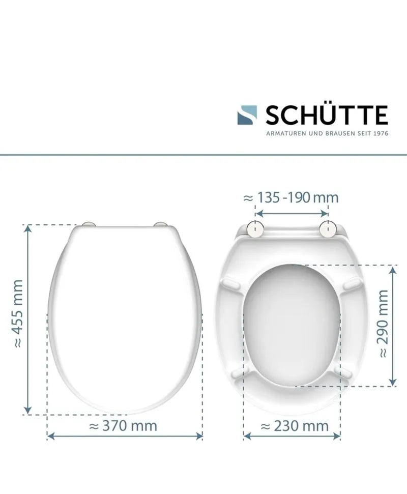 Asiento de inodoro Schütte