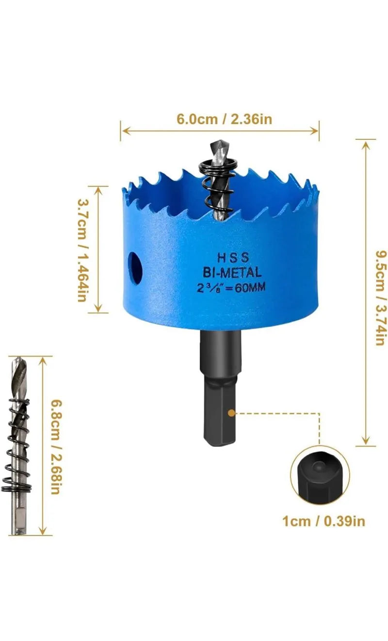 Corona Perforadora 60mm, HYCHIKA