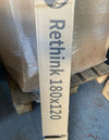 Sombrilla balcón  180x120cm negra Rethink