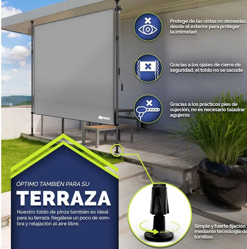 Toldo vertical tillvex